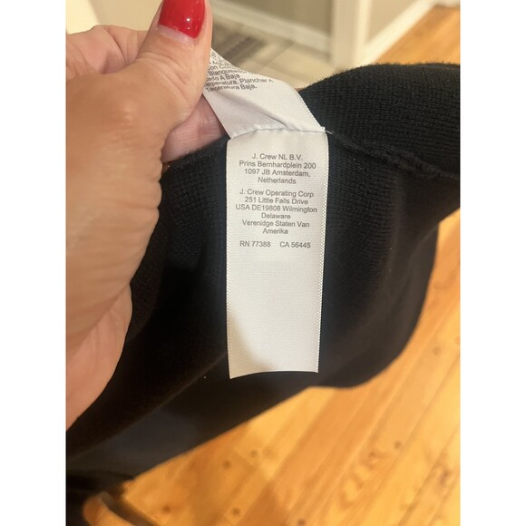 Womens J. Crew Small Schoolboy Sweater Blazer BF227 Cotton Jacket - Picture 2 of 9